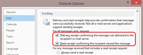 Request a read receipt or delivery notification in Outlook for Mac .